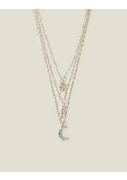 Gökyüzü Kolye Set x 3