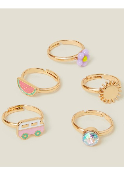 Meyveli Yüzük Set x 5 fiyatları