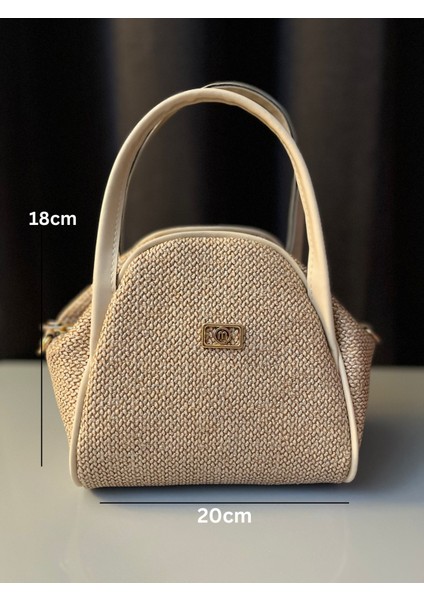 Armoni Hasır Mini El ve Omuz Çantası fiyatları
