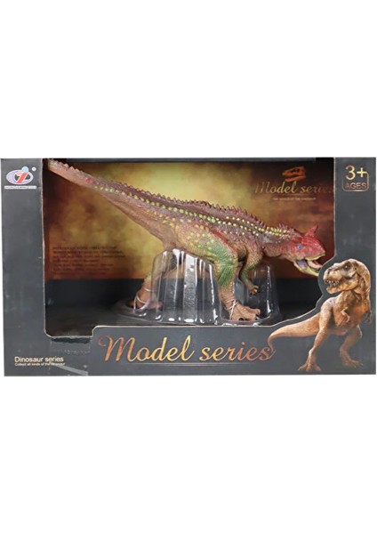 Kutulu Model Dinozor Boynuzlu Dinozor