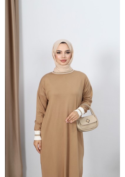 Sim Detaylı Merserize Elbise modelleri