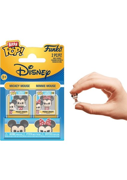 Bitty Pop 2-Pack Disney - Mickey & Minnie