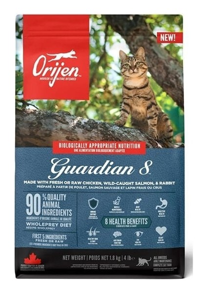 Guardian 8 Koruyucu Yetişkin Kedi Maması 1.8 Kg