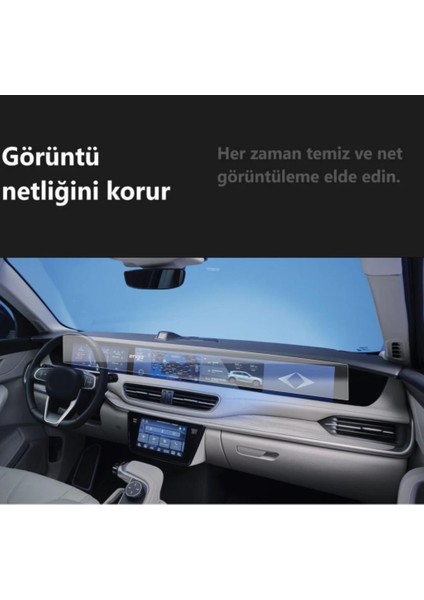 Togg T10X Mat Ekran Koruyucu Multimedya ve Dijital Gösterge Anti Glare modelleri
