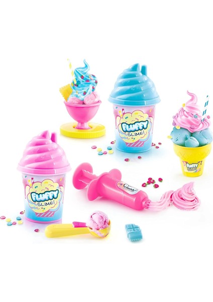 Fluffy Slime Case Marshmallow Dokulu Çantalı Slime fırsatları