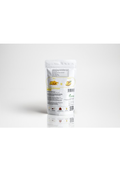 Dondurularak Kurutulmuş Ananas 15 G | Doğal, Katkısız, Çıtır Atıştırmalık fiyatları