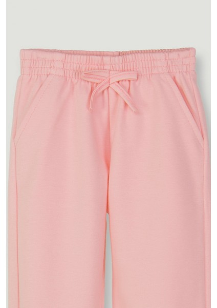 Kız Çocuk Elastik Bel Paçası Lastikli Eşofman Altı Rahat Kesim modelleri