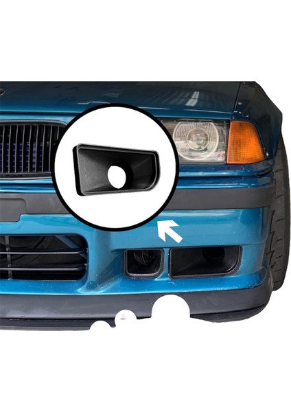 Bmw E36 Uyumlu Sis Far Portu (Sağ)