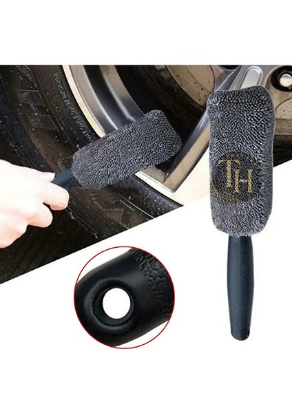 Mikrofiber Jant Temizleme Fırçası Davlumbaz Lastik Temizliği Çizmez Yumuşak Kıllı Detaylı Temizlik fiyatları