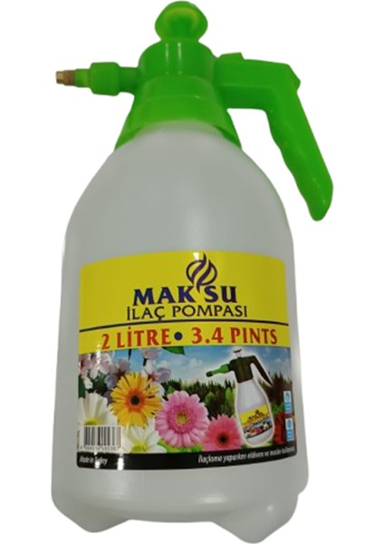 Basınçlı El Pompası – 2 Litre fiyatları