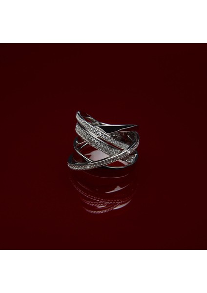 304 Zirkon Gümüş Yüzük modelleri