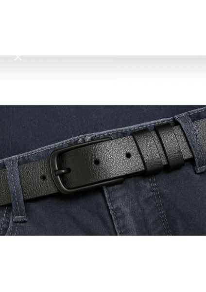 Büyük Beden Kot Kumaş Kanvas Pantolona Uyumlu 100 % Deri Kemer fiyatları