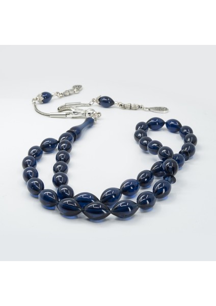 Kırmızı Renk Koleksiyonluk 14'lü Yatay Osmanlı Devlet Armalı Deri Tesbih Kutusu modelleri