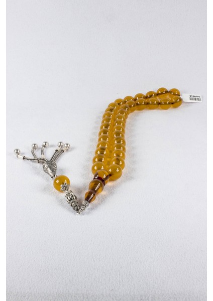 Nasır Fidan Özel Işçilikli Osmanlı Benzetmesi Sıkma Kehribar Tesbih TSB0618