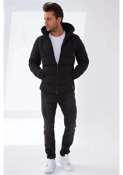 Siyah Erkek Mont 2096