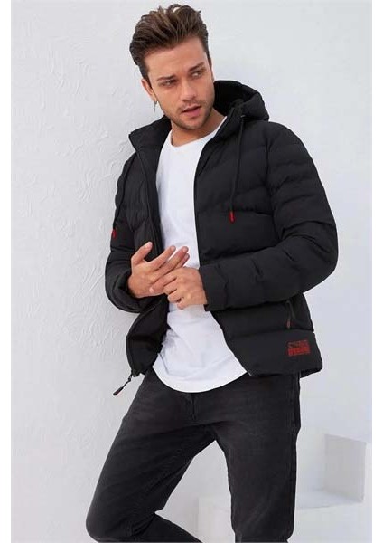 Siyah Erkek Mont 2096 fırsatları