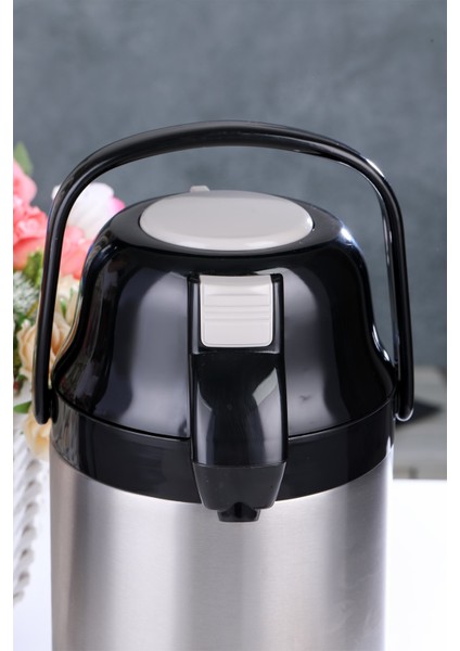 2.5 Litre Çift Kat Paslanmaz Çelik Termos(Ev, Iş Yeri, Restoran, Otel, Piknik ve Organizasyonlar) fiyatları
