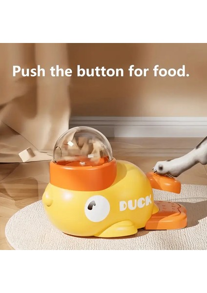 Sevimli Ördek Kedi/köpek Ödül Mamalı Zeka Oyuncağı indirimleri