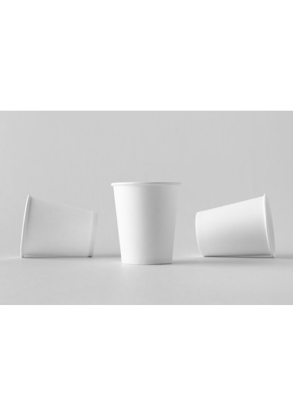 8 Oz Single Beyaz Karton Bardak 50’li fırsatları
