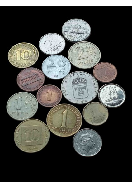 Koleksiyon 161 / Yabancı Madeni Koleksiyon Para Hobi Hediye Antika Darpane