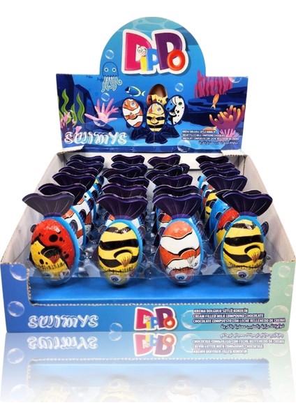 Balık Çikolata 18GR 24'lü