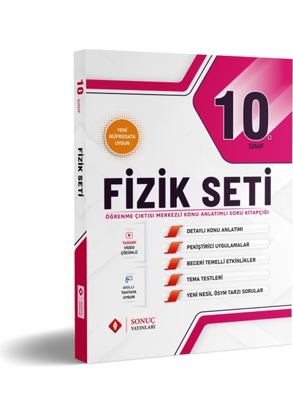 Sonuç Yayınları 10.sınıf Fizik Modüler Set 2025 - 2026