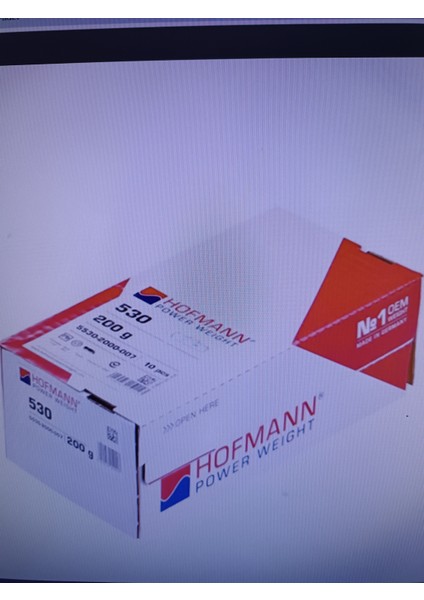 Kamyon Balans Kurşunu 200 Gr. (10.adet)