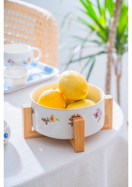 Leandra Yuvarlak Sunum Kasesi