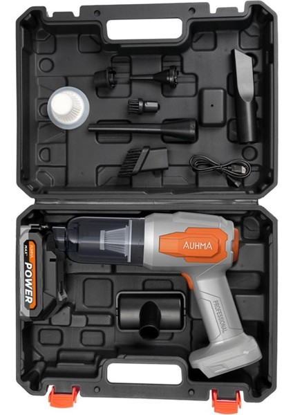 Ahv-17 Kablosu Şarjlı Süpürge 18.v 120W 7500MAH 20KPA/VAKUM 8 Parça Aksesuar fiyatları