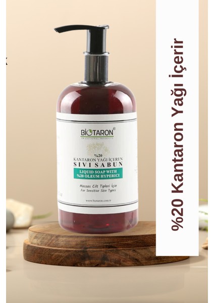 %20 Kantaron Yağı Içeren Sıvı Sabun 250ml fiyatları