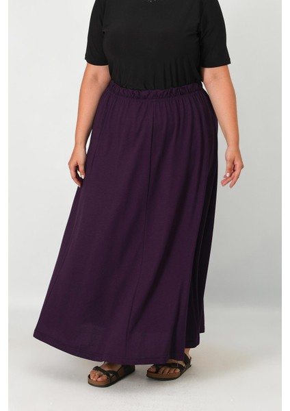 Penye Etek Parçalı Belden Lastikli