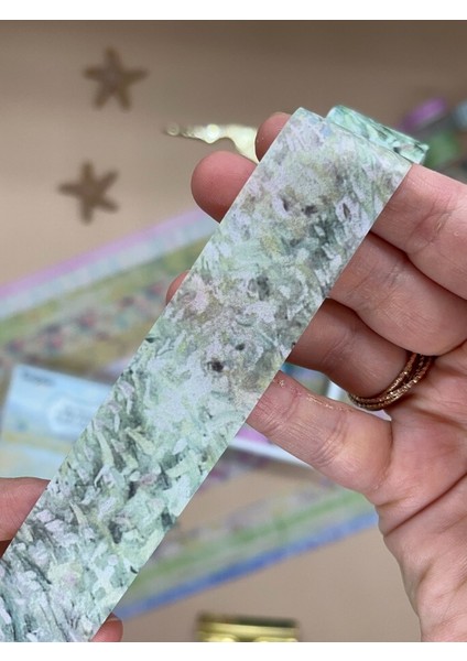 Vintage Doğa Temalı 20’li Washibant Set The Silence In The Painting Serisi (20*2m) Masking Tape/desenli Bant fırsatları