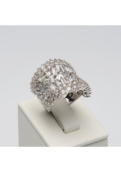 305 Zirkon Gümüş Yüzük