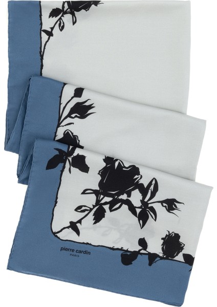 Kadın Mavi Ipek Şal 50307820-VR249