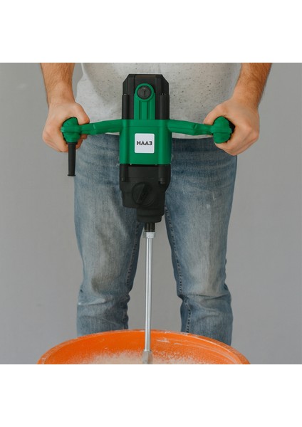 Elektrikli Boya Harç Karıştırıcı 2100 W Çift Kulp Ergonomik Mikser Ucu Güçlü Karıştırma Makinesi fırsatları