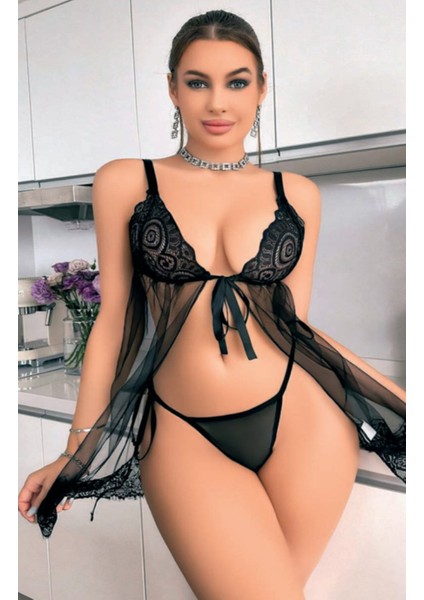 Iç Giyim Night Light Fantezi Gecelik