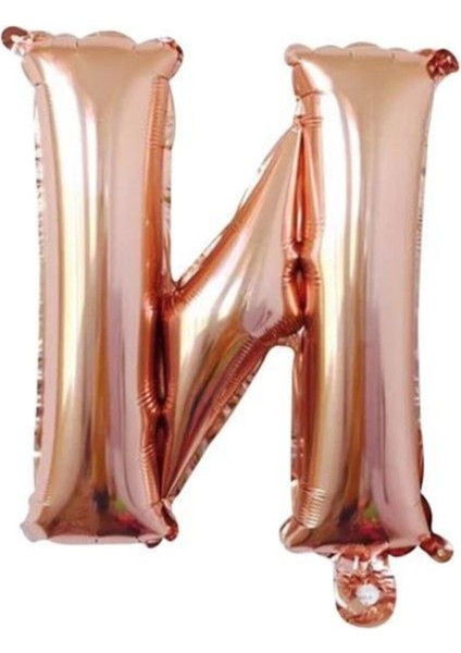 1 Metre Rose Gold Renk Balon N Harfi 40 Inc Parti Malzemesi
