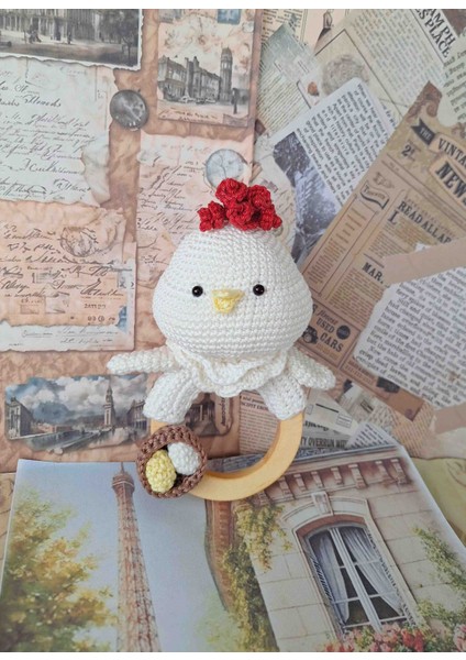 Tavuk Örgü Çıngırak, Yenidogan Oyuncak