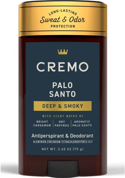 Palo Santo Antiperspirant Stick Deodorant 75GR