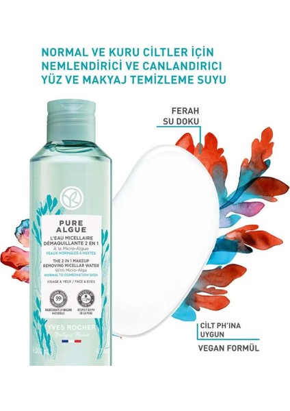 Pure Algue-Detoks Etkili, Nemlendirici ve Canlandırıcı - Prebiyotik Içerikli Arındırıcı Tonik 200ML fiyatları