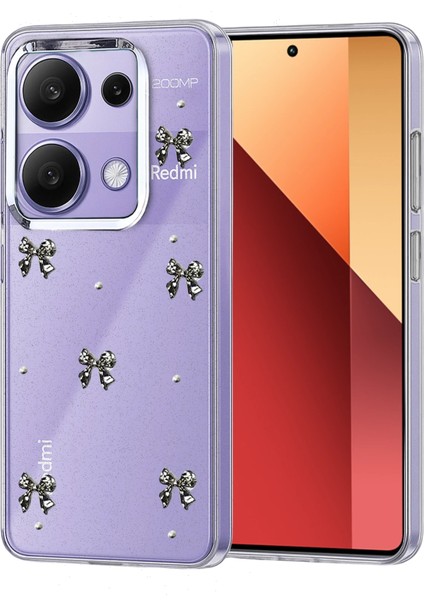 Allzey Newface Xiaomi Redmi Note 13 Pro 4g Fiyonk Desenli Kapak - Desen 5