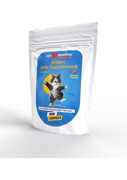 Ked? Süt Tozu 200 gr Vetxpharma Yavru ve Anne Ked?ler ?ç?n Gel???m Destekl? Anne Sütü Takv?yes?