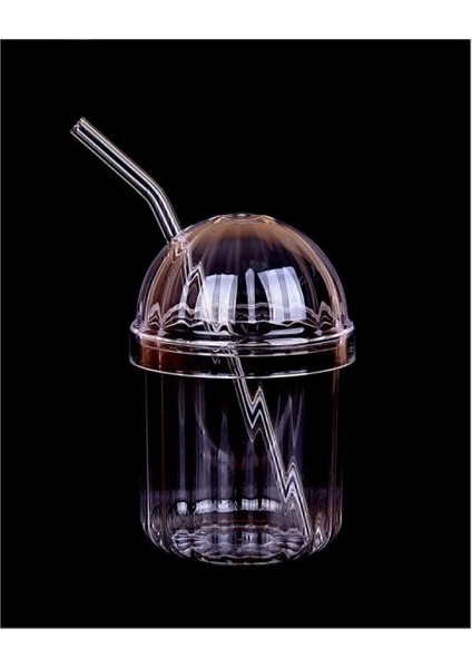 Turuncu 2'li Akrilik Smoothie ve Soğuk Içecek Bardak Seti, Pipet Hediye fiyatları
