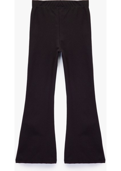 Beli Lastikli Basic Ispanyol Paça Pantolon fiyatları