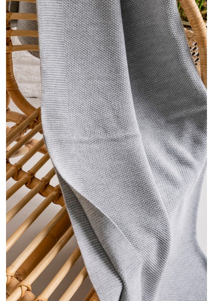 Petek Desenli Triko Tv Battaniyesi, Triko Koltuk Aksesuarı Tv Pataniyesi, Yumuşak Dokulu Filim Keyfi