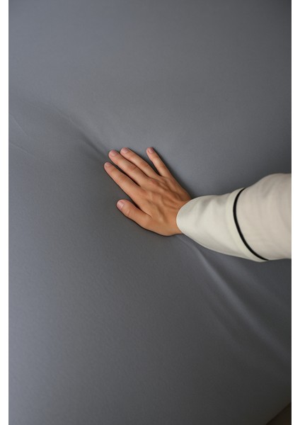 Açık Gri Tek Kişilik Lastikli Çarşaf Tek - Çift - Battal – Pamuklu, Terletmez, Yumuşak ve Dayanıklı fiyatları