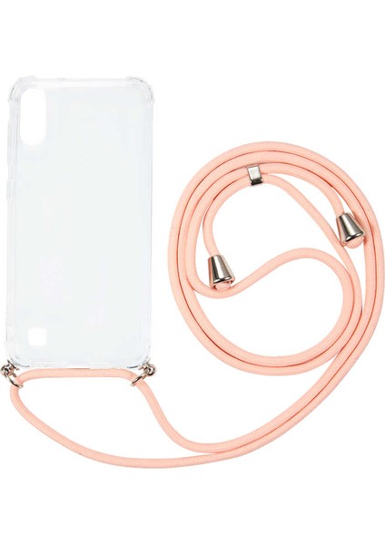 Galaxy A10 Kılıf Omsy X-Rop Kapak-Renksiz