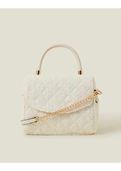 Boucle Omuz Çantası Krem fiyatları