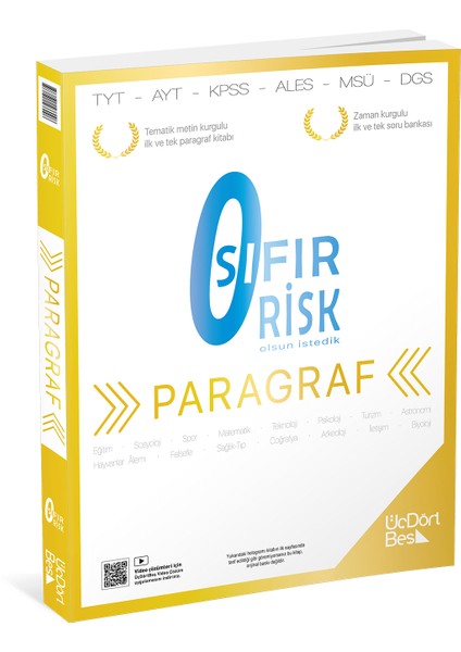 Sıfır Risk Paragraf