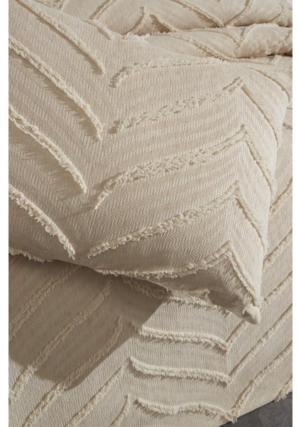 Sementina 3 Parça Çift Kişilik Pike Takımı Bej fırsatları